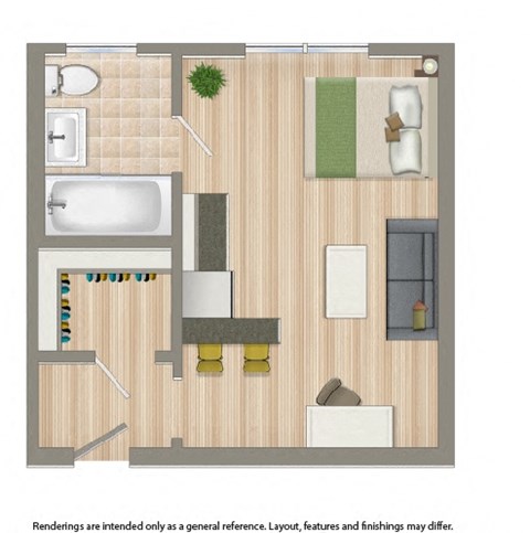 Junior-Studio-A-Floor-plan-Washington DC